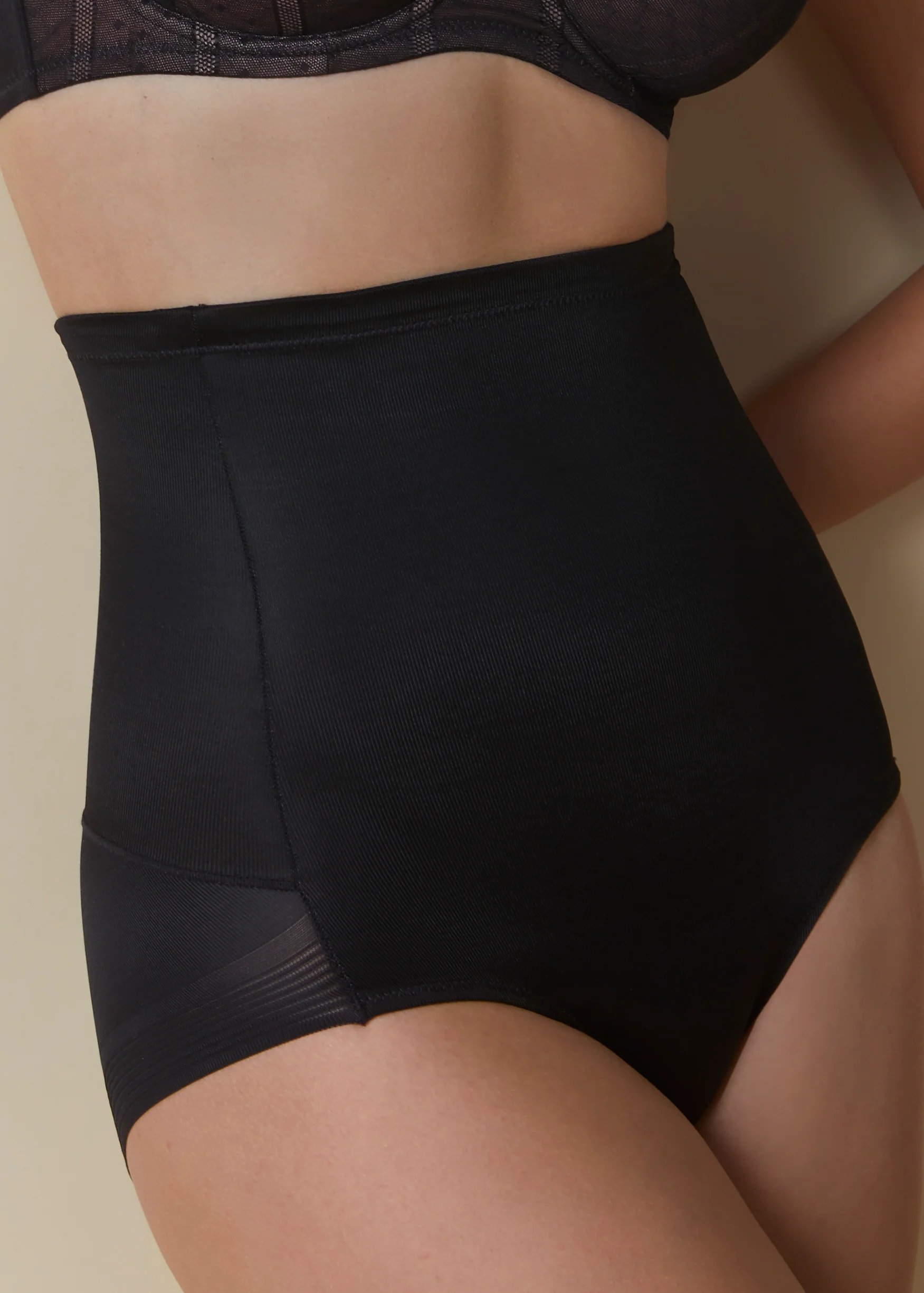 Slip contenitivo a vita alta maxi con effetto modellante senza trasparenze - Image 5